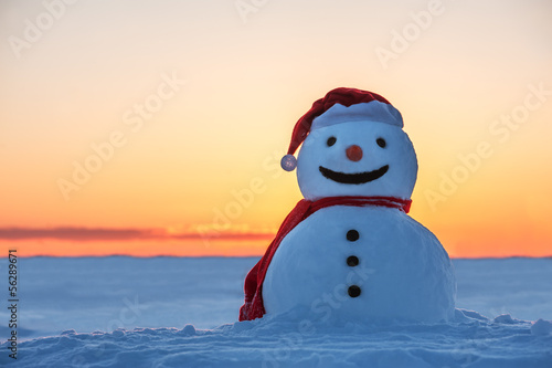 Photo: snowman snowman