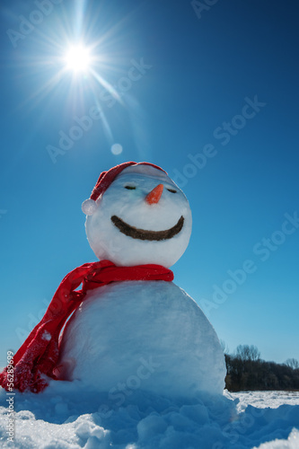 Photo: snowman snowman