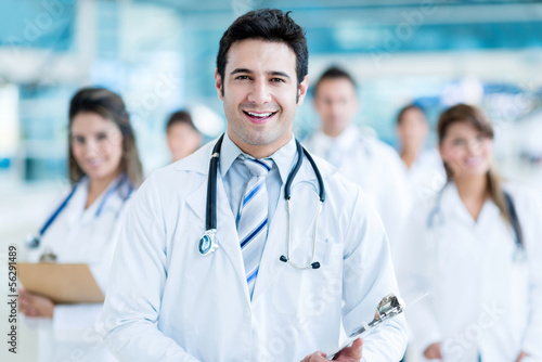 Photo: Doctor leading his team Doctor leading his team