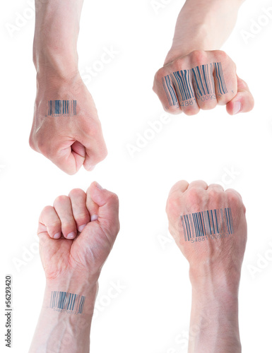 Photo: Biometric id concept. Biometric id concept.