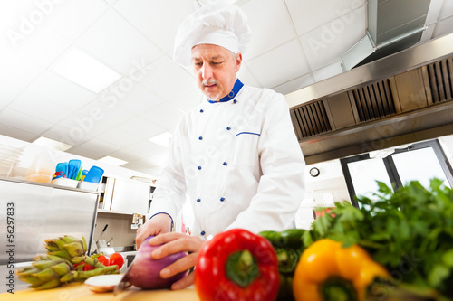 Photo: Chef at work Chef at work