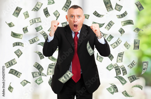 Photo: Rain of money Rain of money