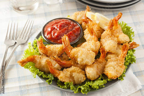 Photo: Fried Organic Coconut Shrimp Fried Organic Coconut Shrimp