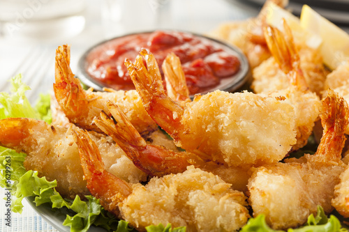 Photo: Fried Organic Coconut Shrimp Fried Organic Coconut Shrimp