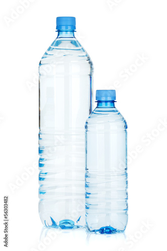 Photo: Two water bottles Two water bottles