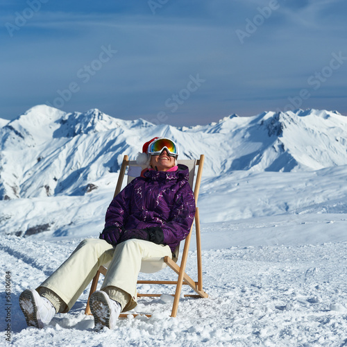 Photo: Apres ski at mountains during christmas Apres ski at mountains during christmas