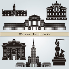 Warsaw landmarks and monuments