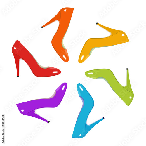Illustration: Rainbow Shoes Rainbow Shoes
