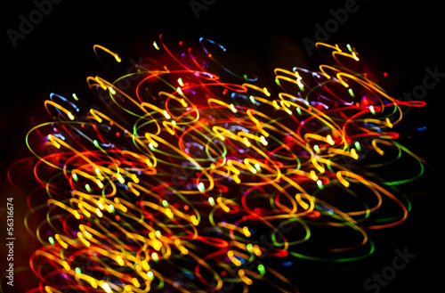 Photo: Abstract Christmas light background Abstract Christmas light background