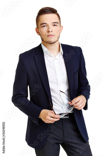 Photo: Ambitious young man Ambitious young man