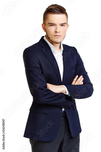 Photo: Serious businessman Serious businessman