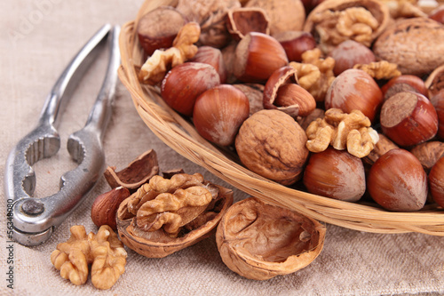Photo: assortment of nuts assortment of nuts