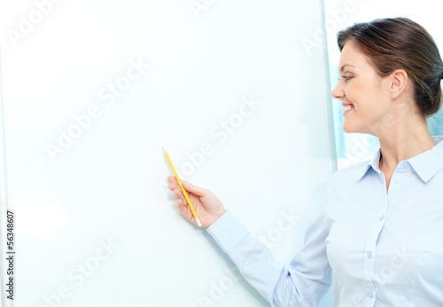 Photo: Smiling teacher Smiling teacher