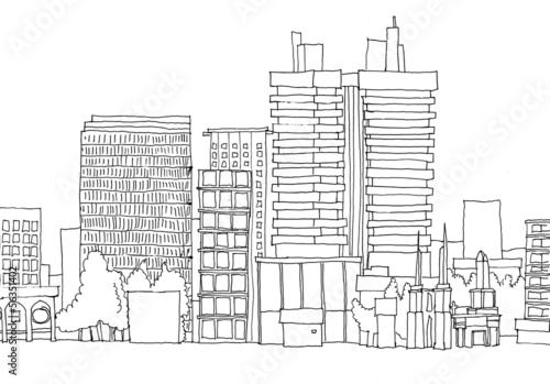 Illustration: cityscape cityscape