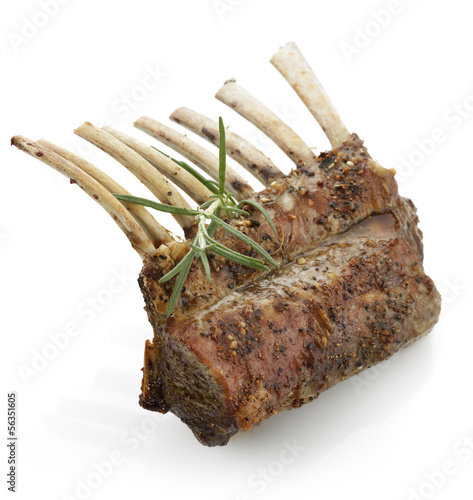 Photo: Racks Of Roasted Lamb Ribs Racks Of Roasted Lamb Ribs