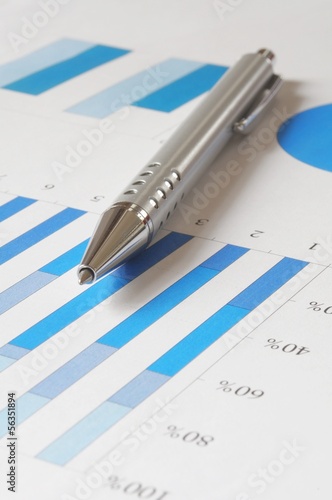 Photo: business chart business chart