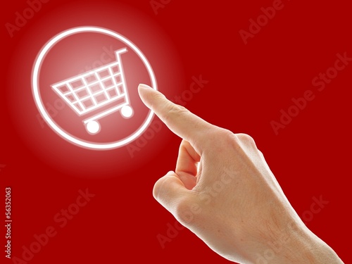 Photo: shopping cart shopping cart