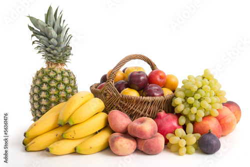 Photo: Verschiedene Obstsorten Verschiedene Obstsorten
