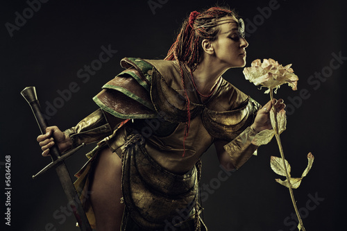 Photo: Sword and rose Sword and rose