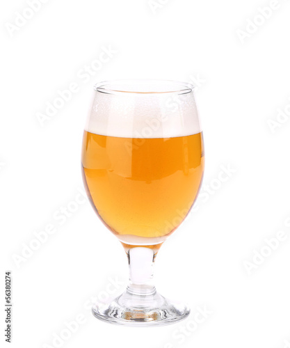 Photo: Wine goblet of beer Wine goblet of beer