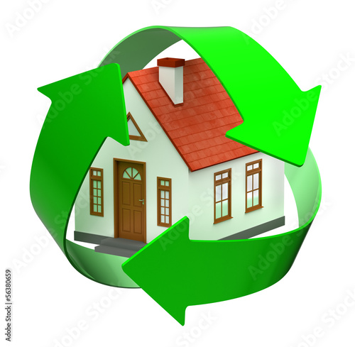 Photo: recycle house recycle house