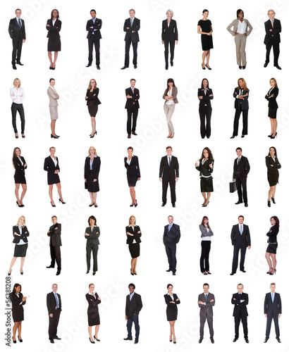 Photo: Group Of Multi Ethnic Business People Group Of Multi Ethnic Business People