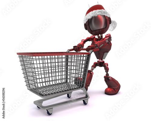 Illustration: Android Christmas Shopping Android Christmas Shopping