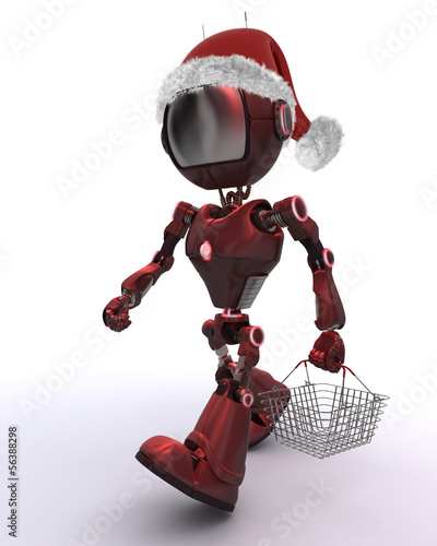 Illustration: Android Christmas Shopping Android Christmas Shopping
