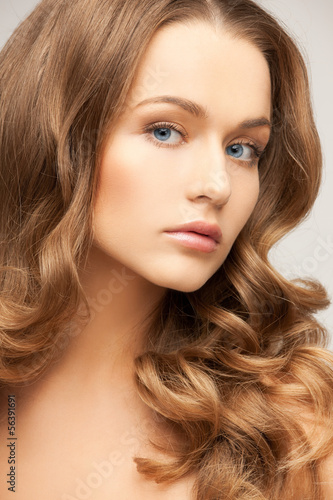 Photo: beautiful woman with long hair beautiful woman with long hair