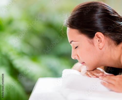 Photo: Woman at the spa Woman at the spa