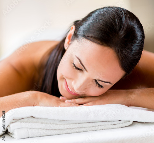 Photo: Beautiful woman at the spa Beautiful woman at the spa