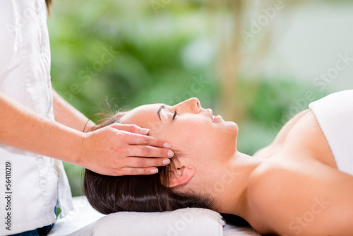 Photo: Woman in a spa Woman in a spa