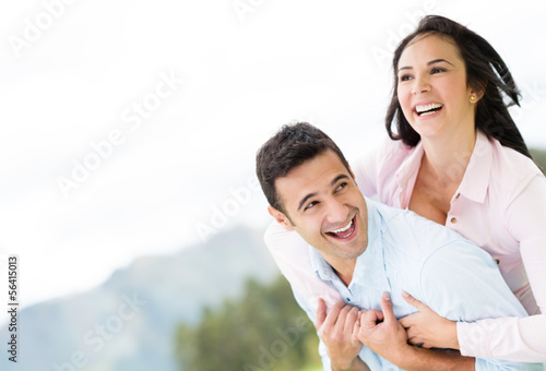 Photo: Happy couple smiling Happy couple smiling