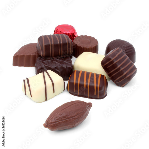 Photo: Belgian chocolates - Pralines Belgian chocolates - Pralines