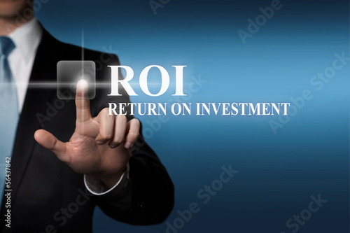 Photo: ROI - return on investment ROI - return on investment