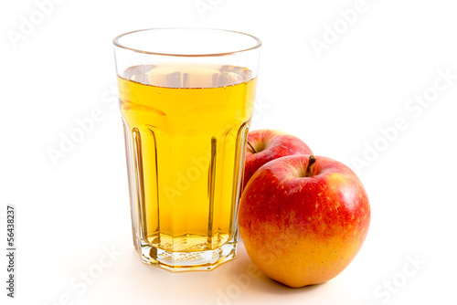 Photo: Apfelsaft und Äpfel Apfelsaft und Äpfel
