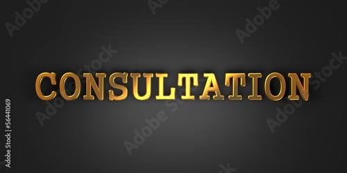 Illustration: Consultation. Business Concept. Consultation. Business Concept.