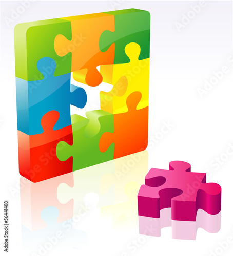 Vector: Puzzle. Vector. Puzzle. Vector.