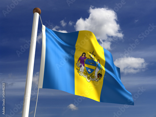 Illustration: Philadelphia City Flag Philadelphia City Flag