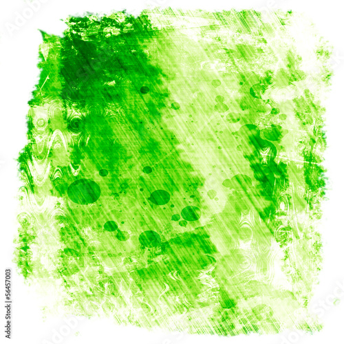 Illustration: green paint green paint
