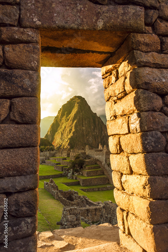 Photo: Machu Picchu, Peruvian Andes, Sacred Valley Machu Picchu, Peruvian Andes, Sacred Valley