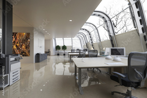 Illustration: Office Area Office Area