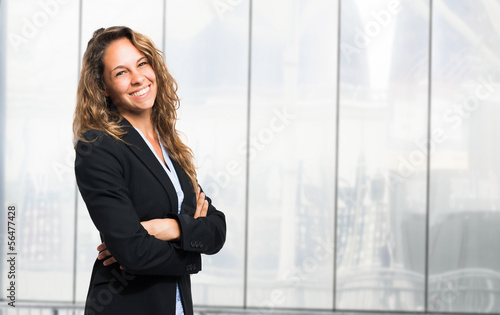 Photo: Attractive businesswoman portrait Attractive businesswoman portrait