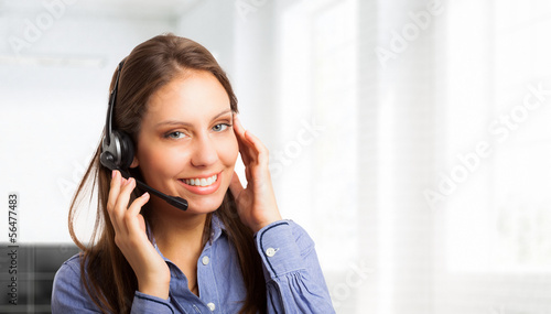 Photo: Customer representative Customer representative
