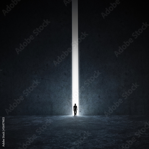Illustration: Lonely explorer Lonely explorer