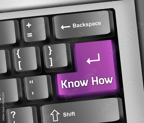 Illustration: Keyboard Illustration "Know How" Keyboard Illustration "Know How"
