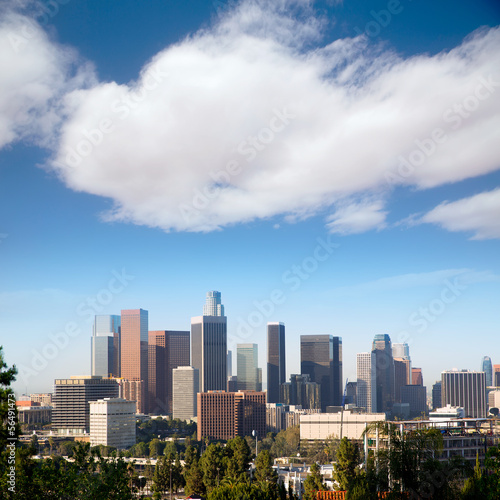 Photo: Downtown LA Los Angeles skyline California Downtown LA Los Angeles skyline California