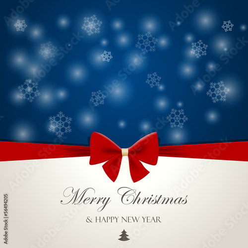 Vector: Merry Christmas Happy New Year design greeting card template Merry Christmas Happy New Year design greeting card template