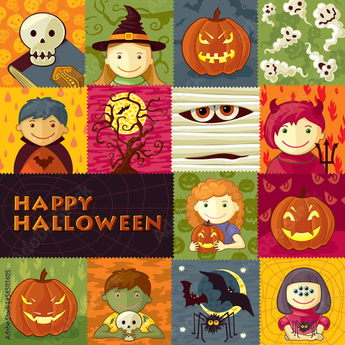 Vector: Halloween Greeting Card Halloween Greeting Card