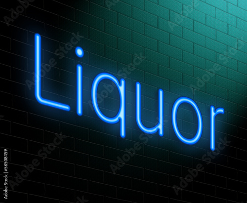 Illustration: Liquor concept. Liquor concept.